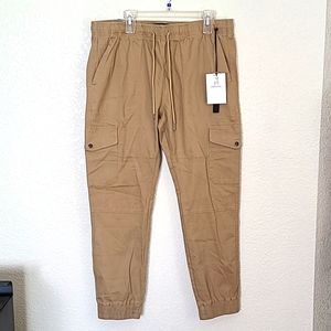 NWT American Rag tan jogger style pants, XL.